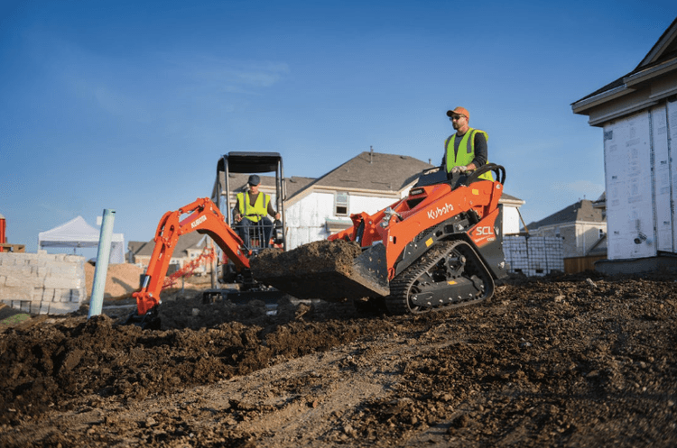 Professionals working with heavy-duty equipment